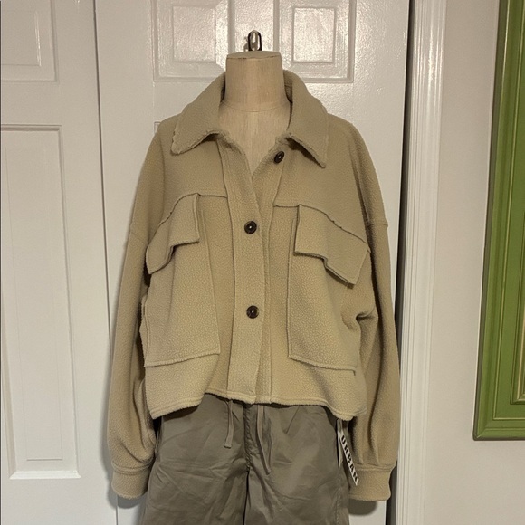 Free People Jackets & Blazers - Free People Cropped James Jacket